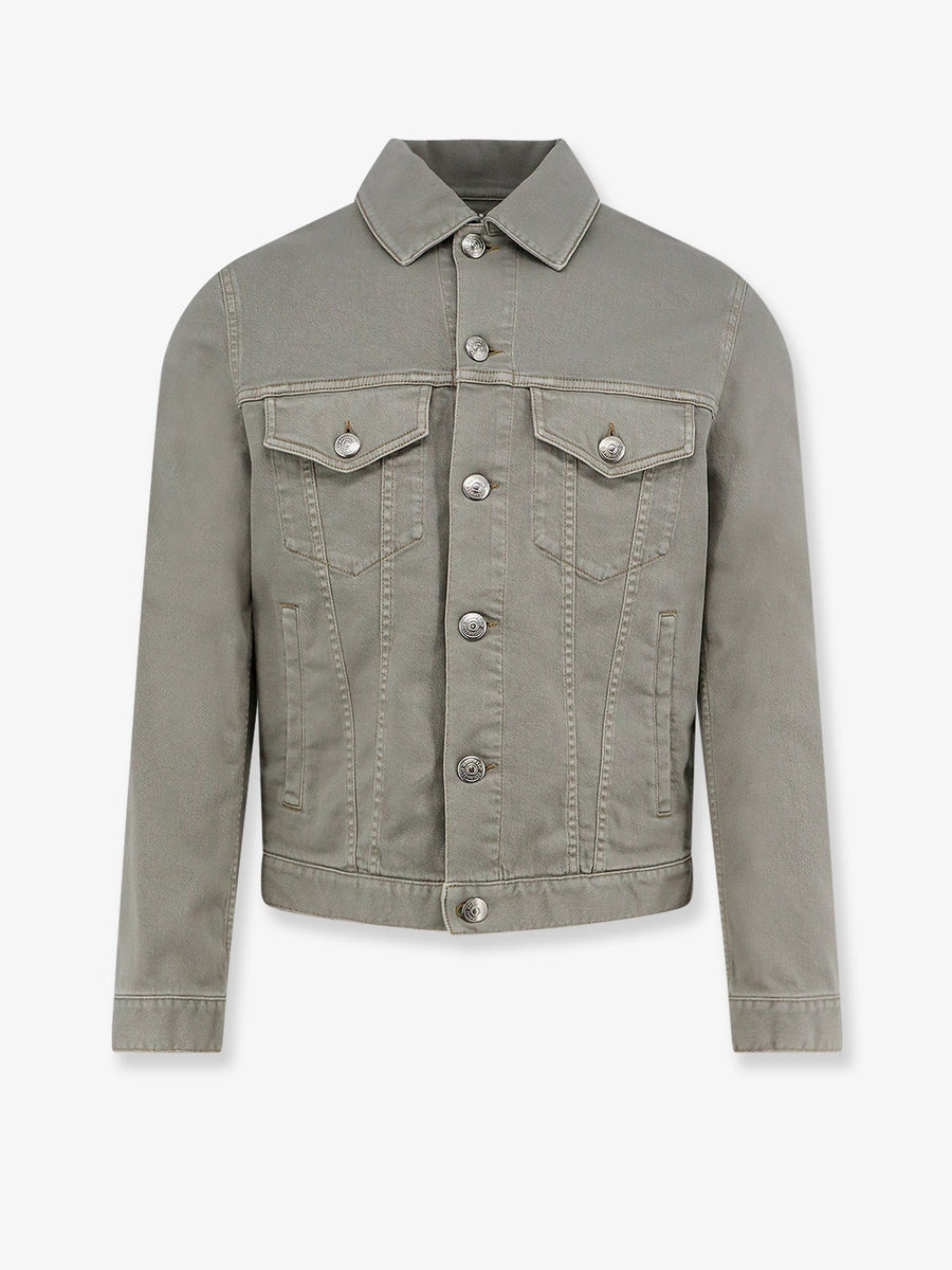 Denim Jacket Grey Cotton