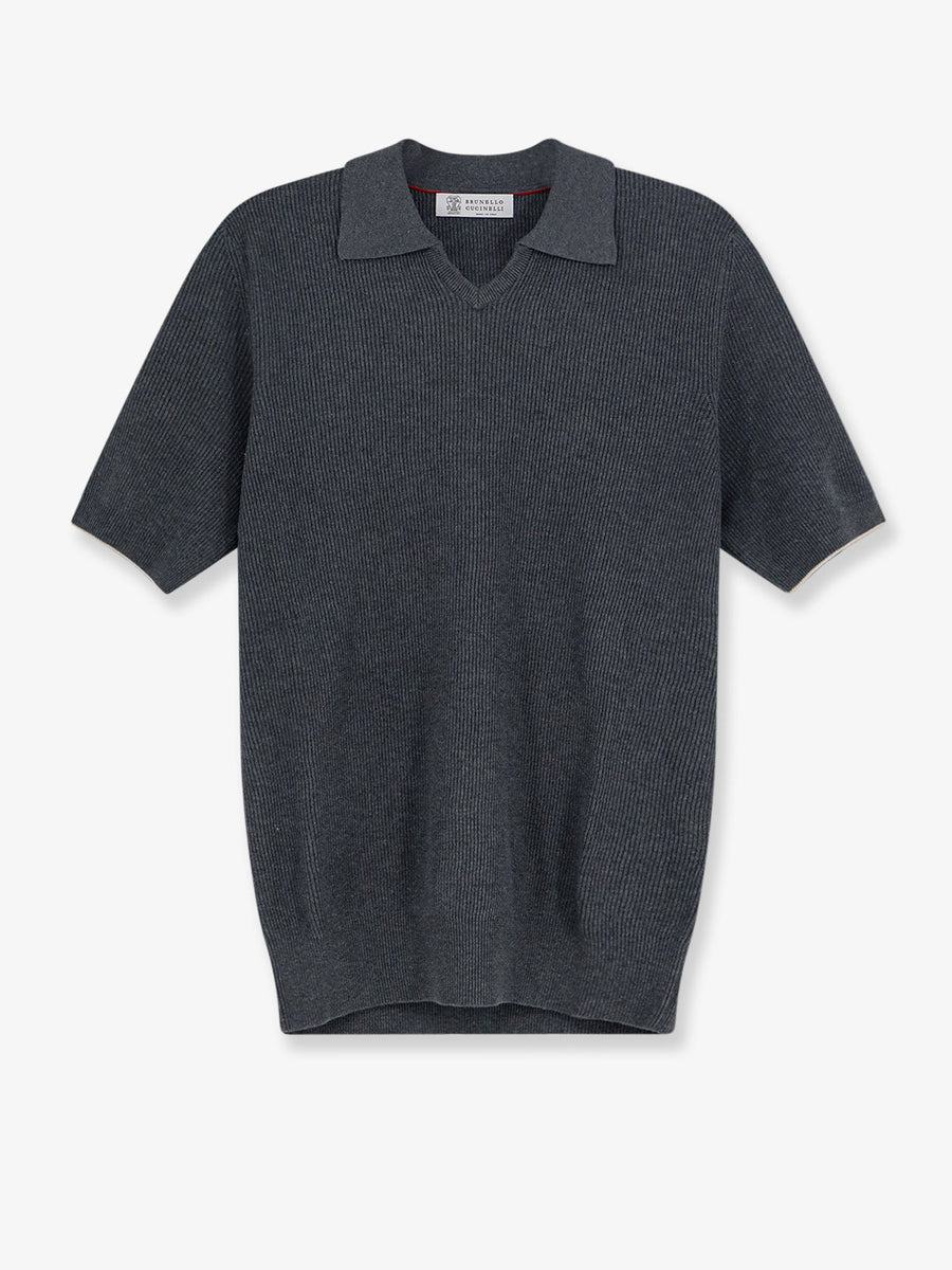 Polo Shirt Cotton Grey