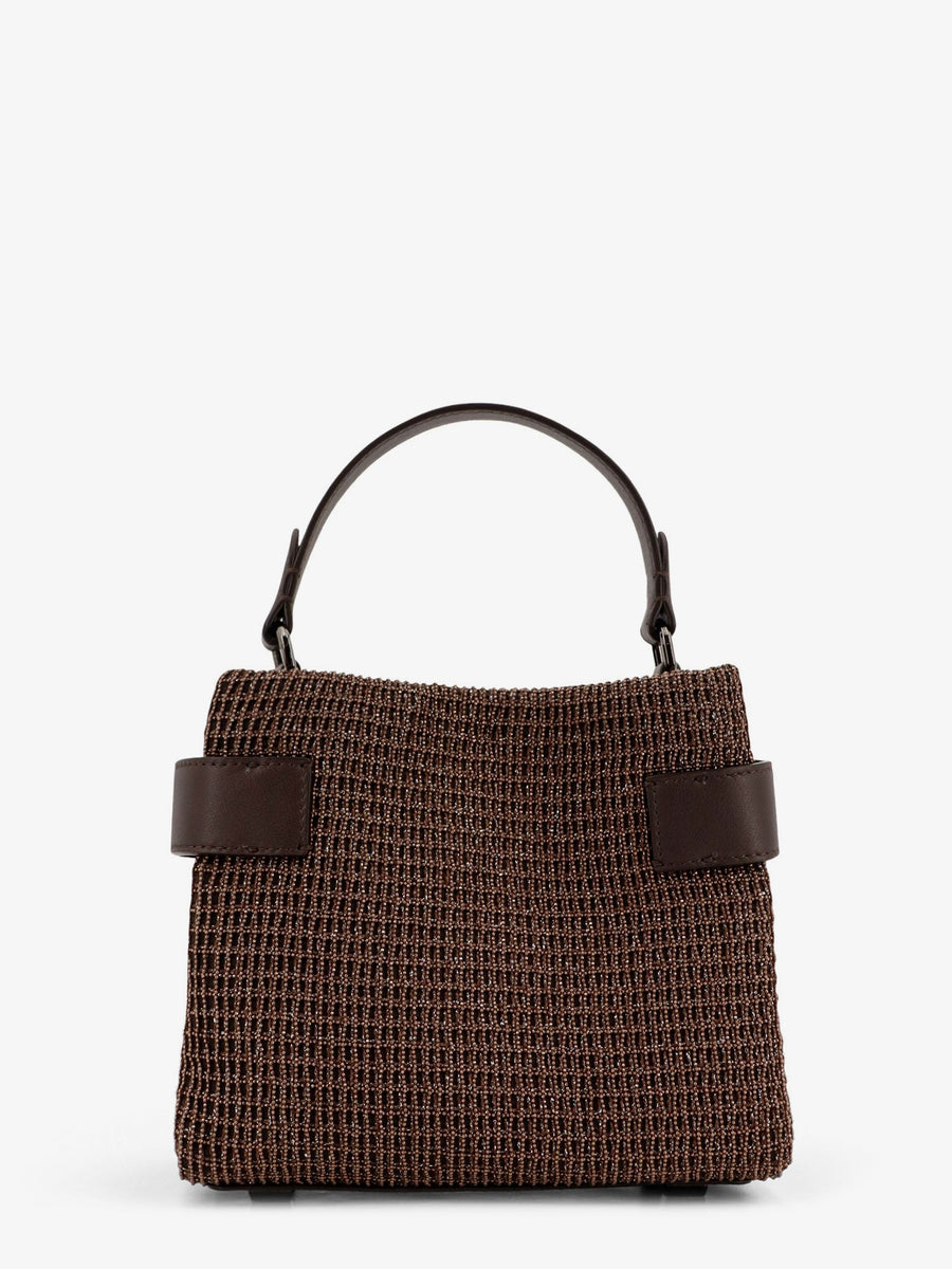 Crossbody Bag Essence Brown Leather Shoulder