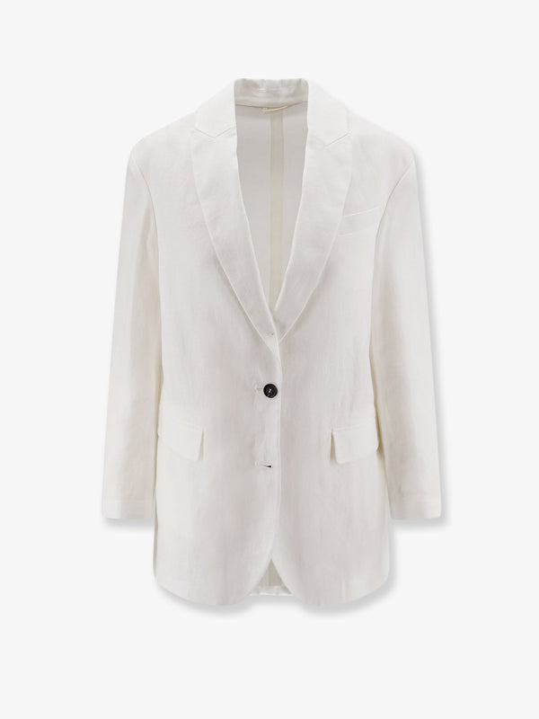 Blazer Cotton White Blazers