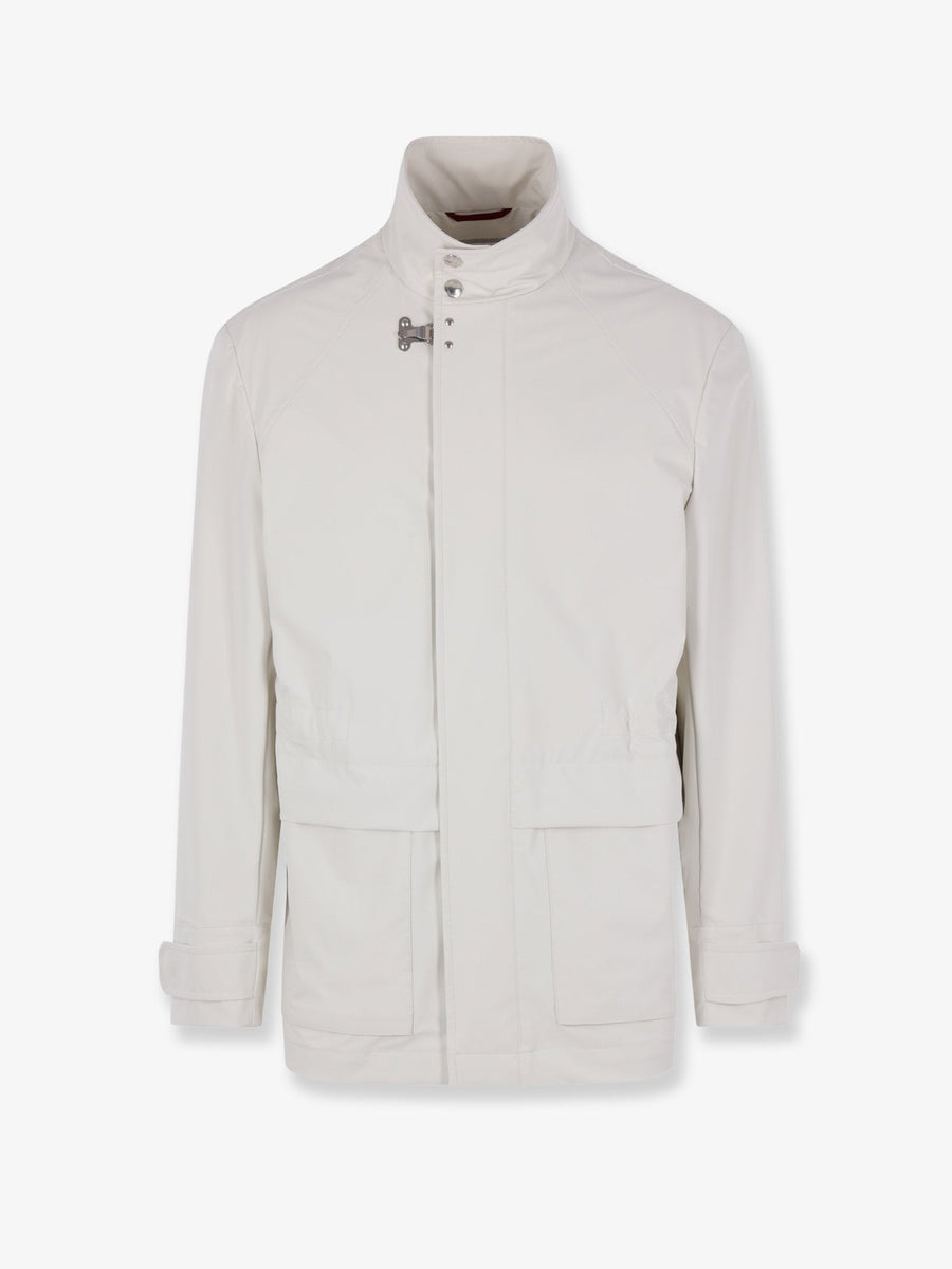 Sahariana Jacket White Polyamide
