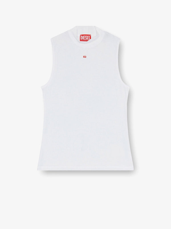 Tank Top T-Mokky Stretch Viscose White T-shirts & Jerseys