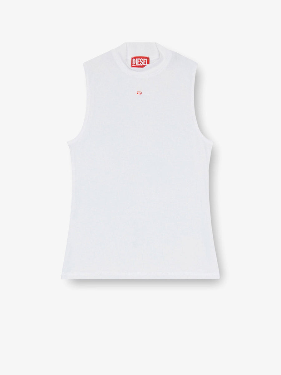 Tank Top T-Mokky Stretch Viscose White T-shirts & Jerseys