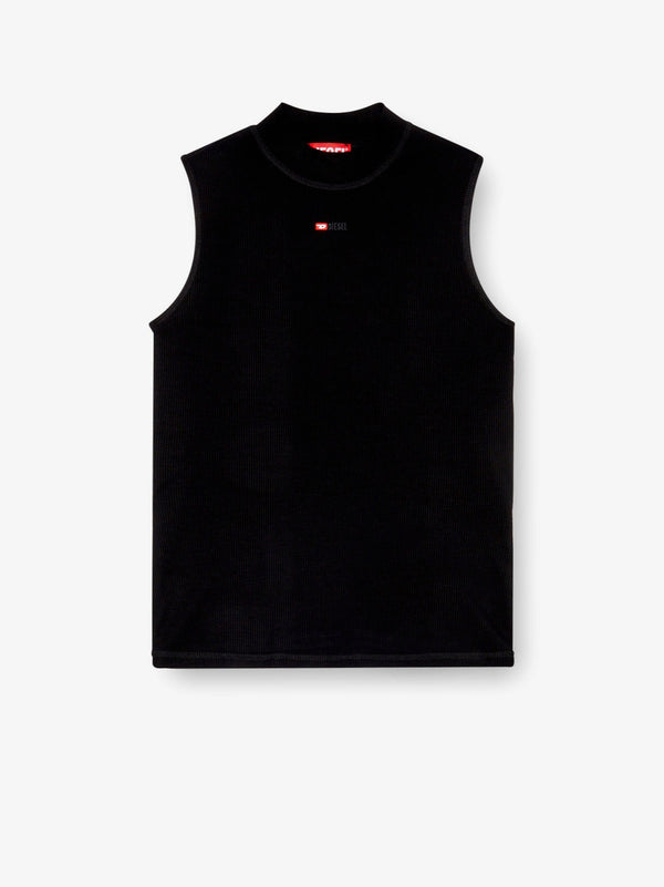 Tank Top T-Mokky Black Viscose T-shirts & Jerseys