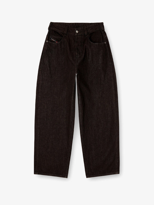 Denim Trousers D-Enim-M Black Cotton