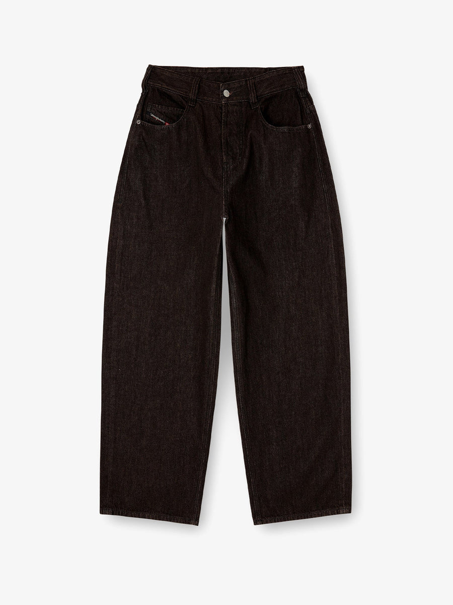 Denim Trousers D-Enim-M Black Cotton