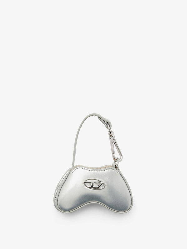 Keychain Play Charm Silver Pvc Hair Accessories