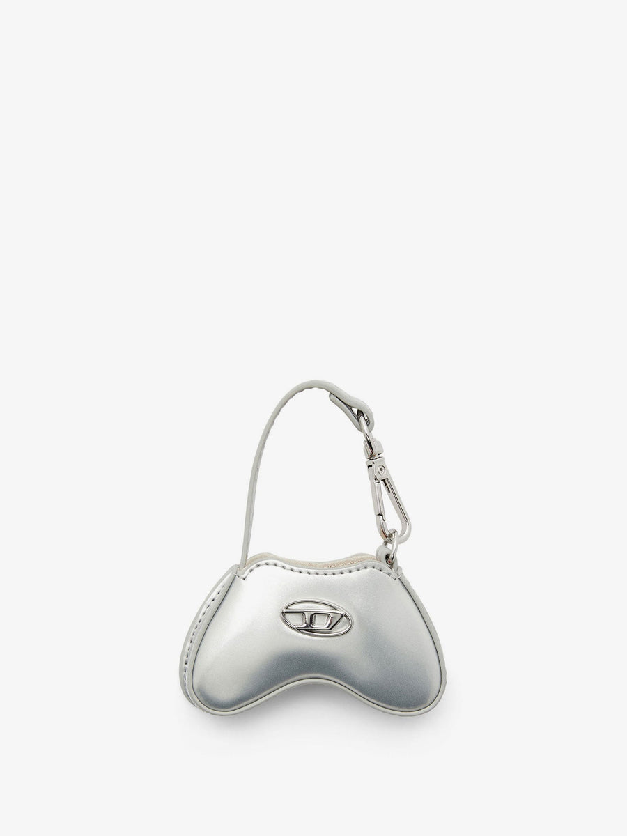 Keychain Play Charm Silver Pvc Hair Accessories