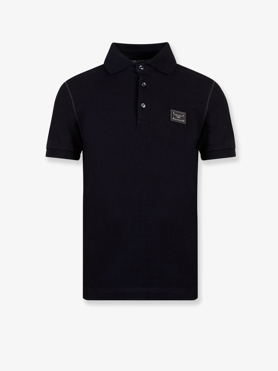 T-Shirt Cotton Black Polo Shirts