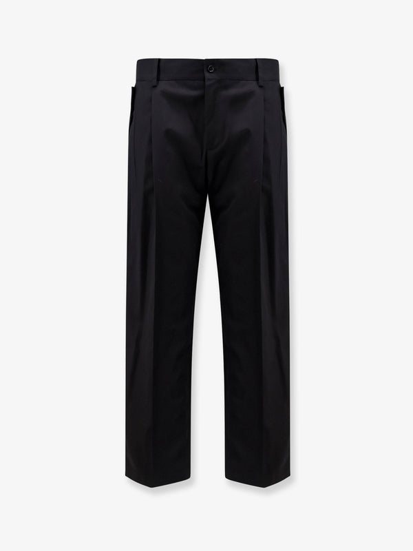 Trousers Black Cotton
