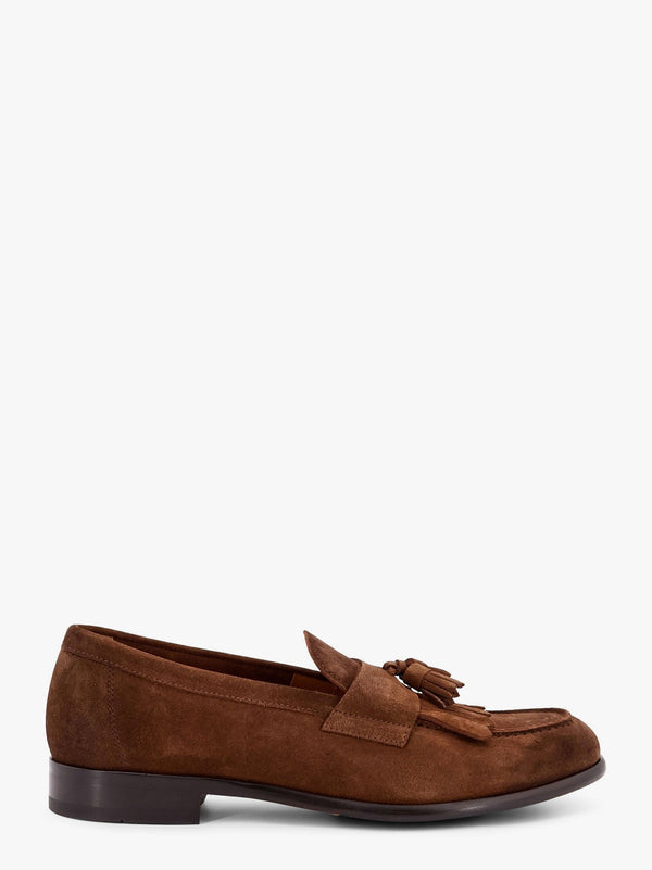 Loafers Suede Tassel Brown