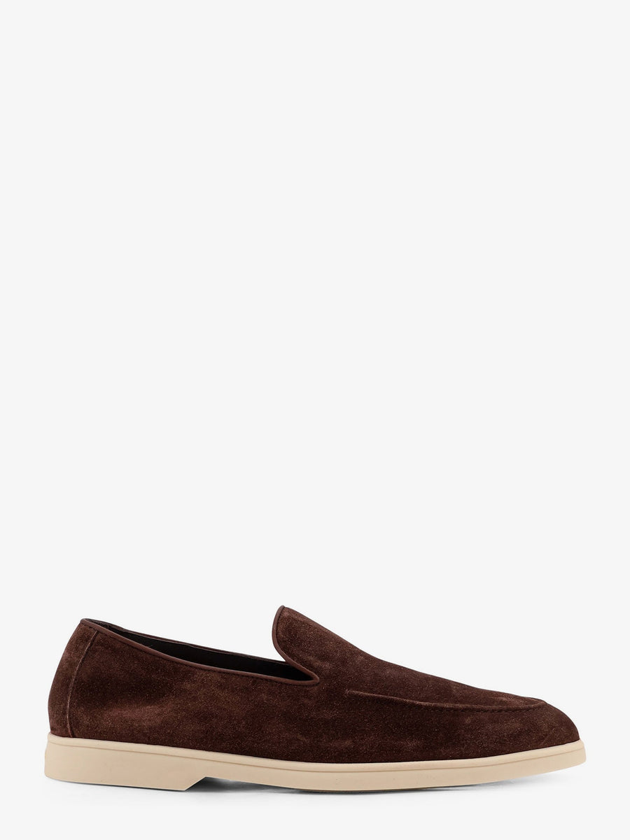 Reverse Suede Loafers Brown
