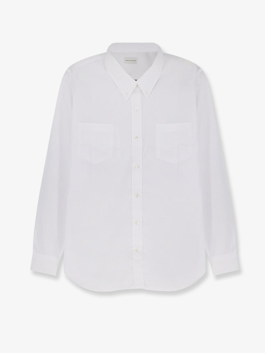 Cotton Shirt Cheers White