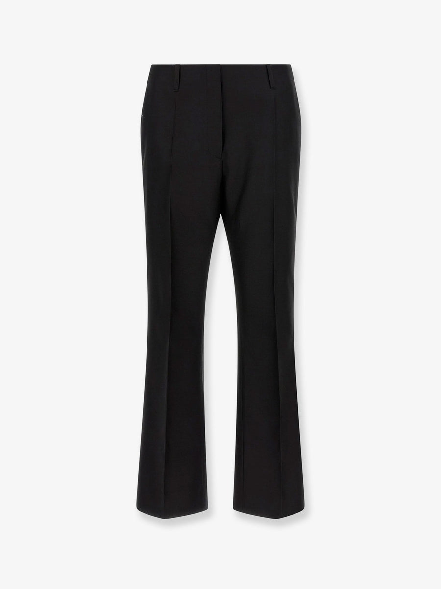 Trousers Wool-Silk Black
