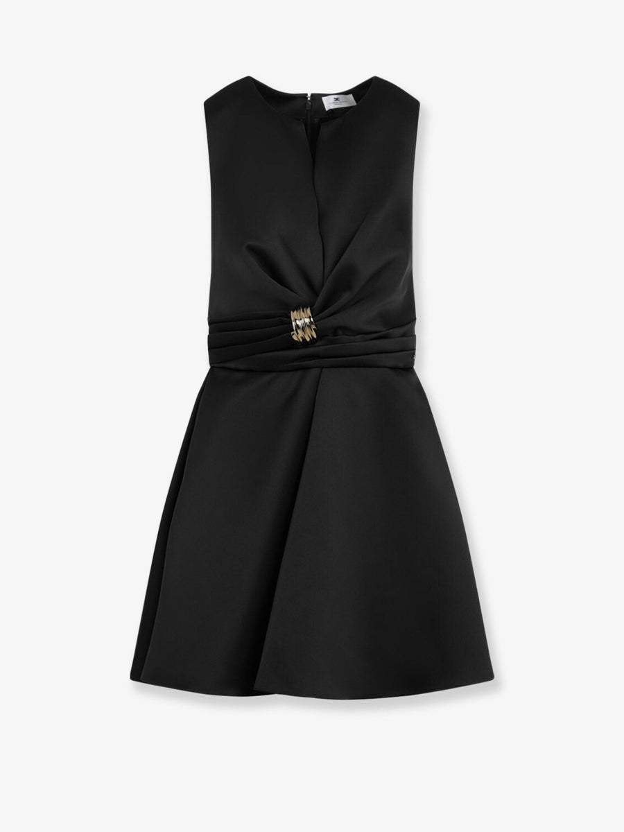 Events Mini Dress Black Polyester