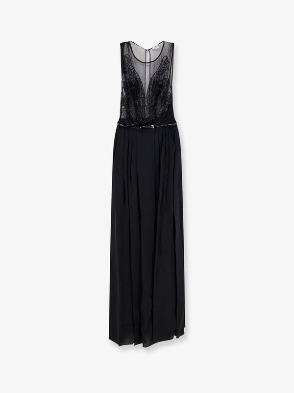 Dress Red Carpet Black Viscose
