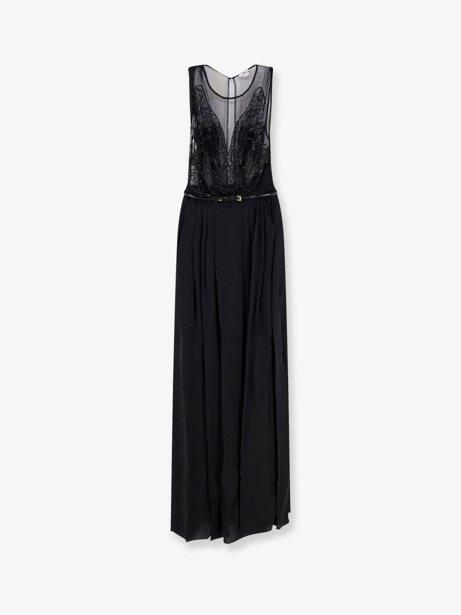 Dress Red Carpet Black Viscose