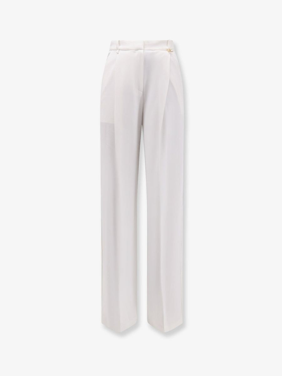 Essentials Stretch Trousers White Polyester
