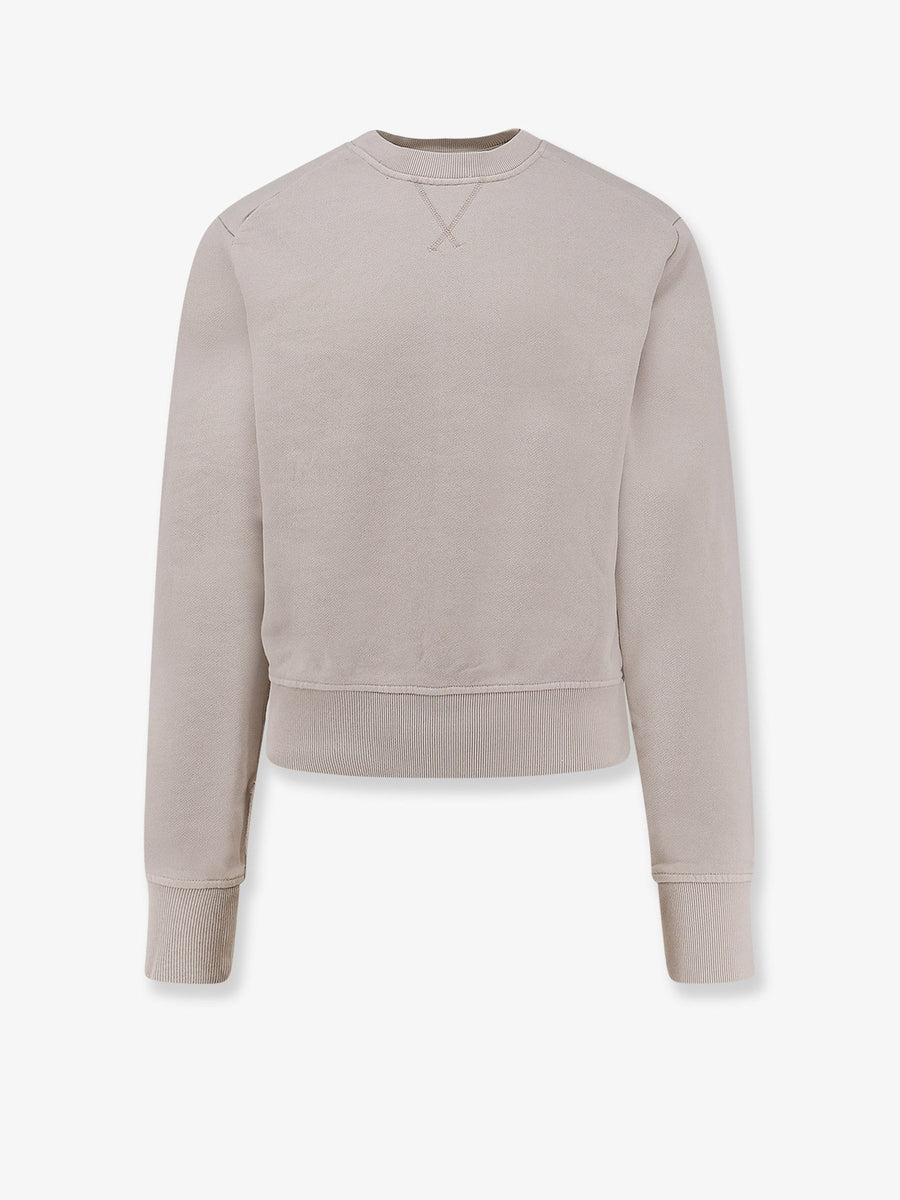 Pod Crew Cotton Shirt Beige Sweatshirts