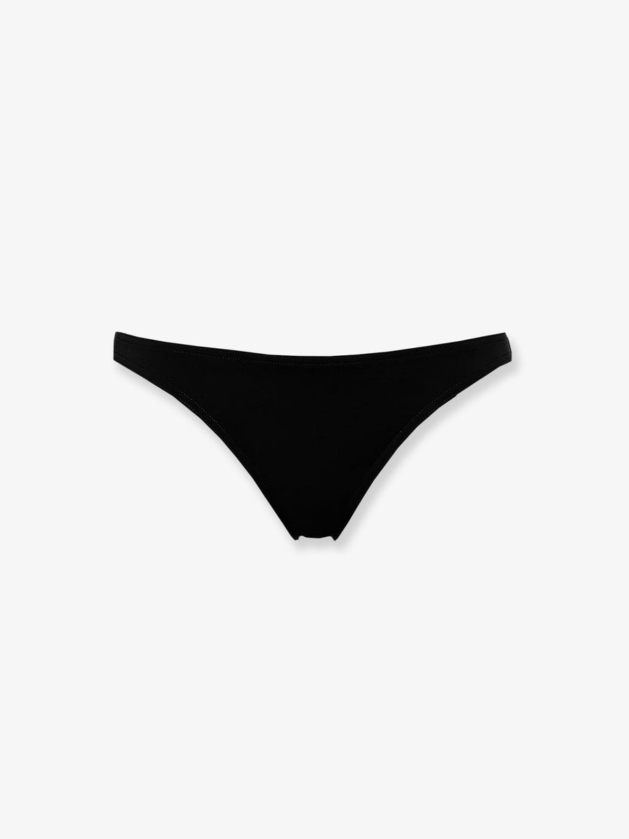 Lycra Bikini Bottom Black Polyamide Swimwear