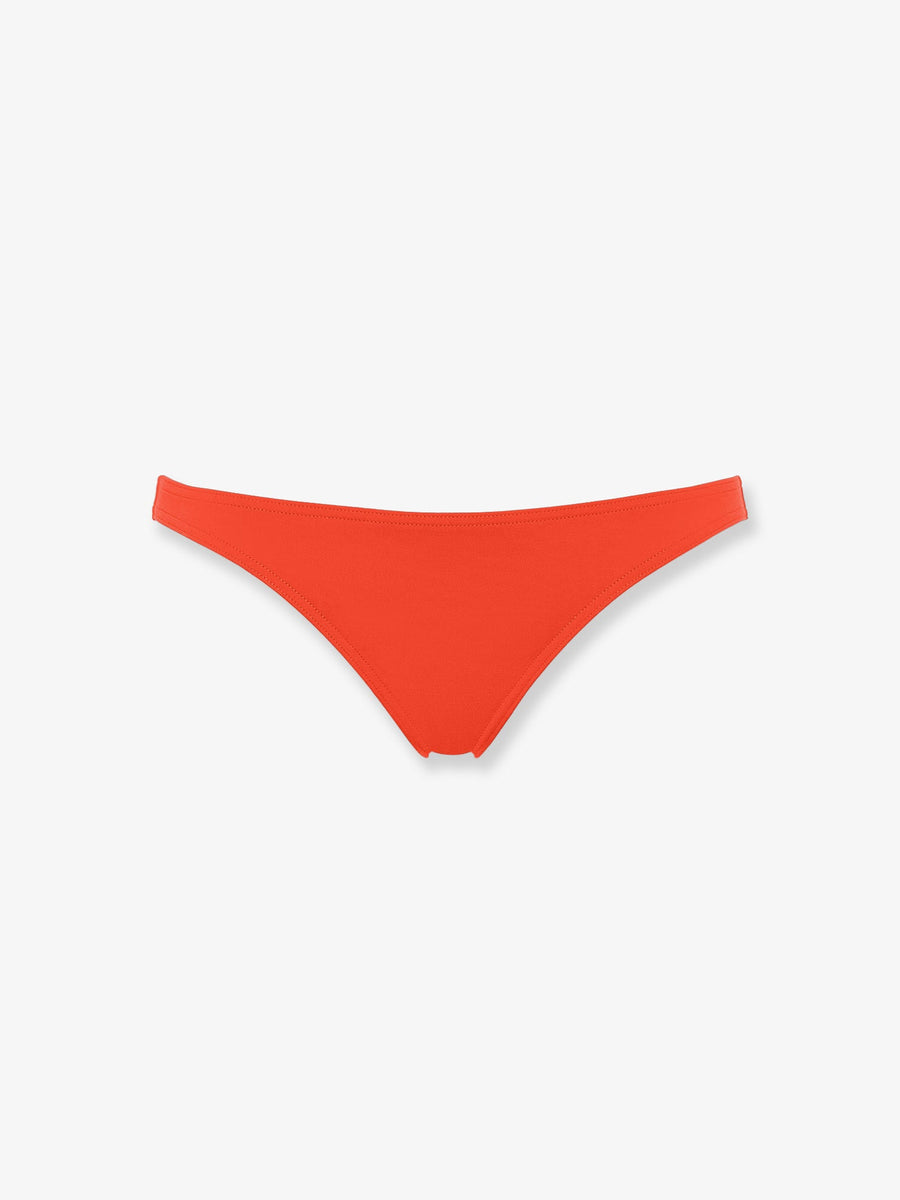 Lycra Bikini Bottom Red Polyamide Swimwear