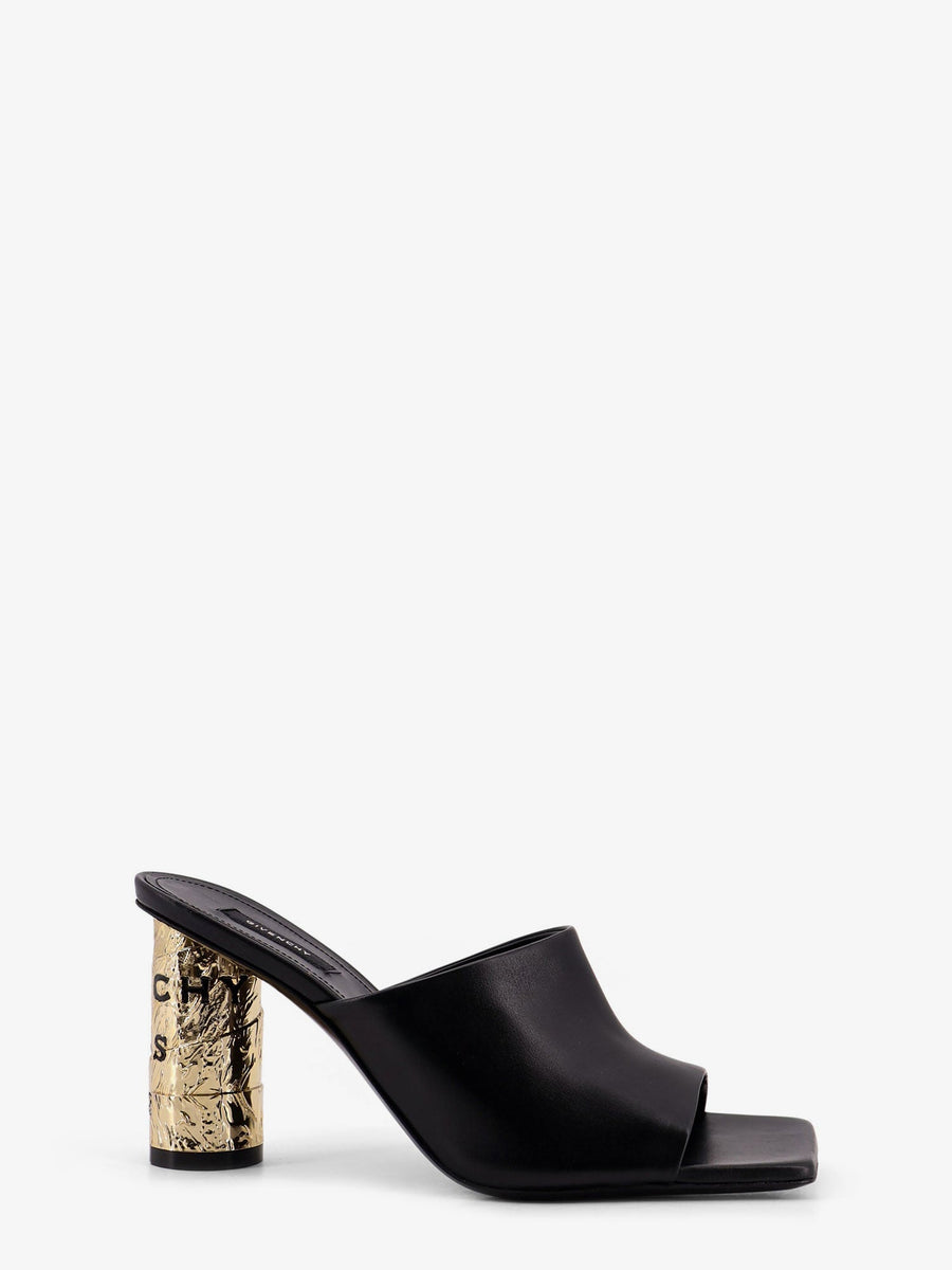Leather Sandals Black