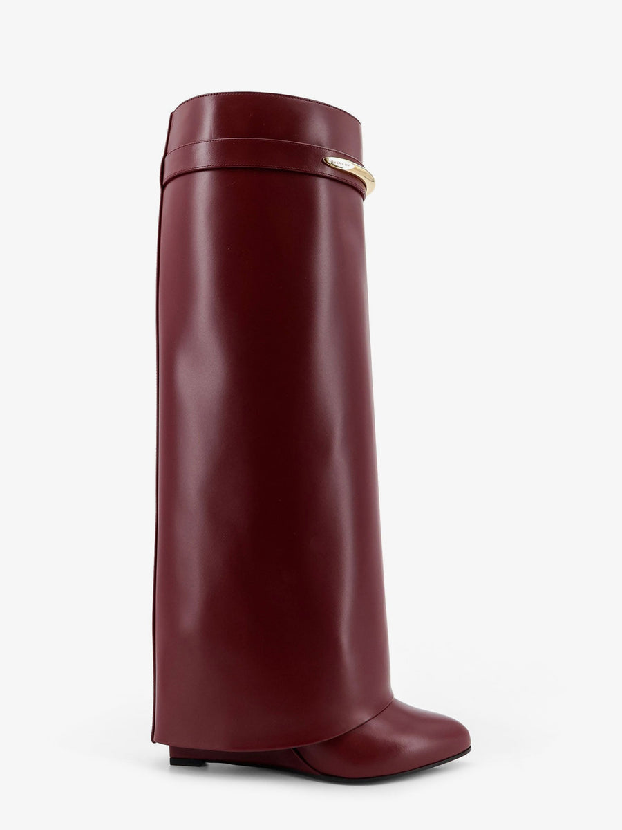 Boots Red Shark Leather