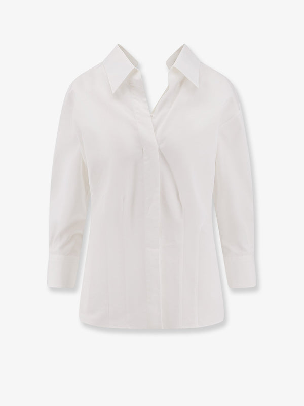 Open Cotton Shirt White