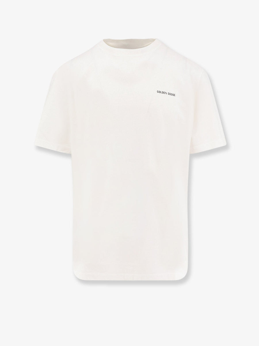 T-Shirt Crew-Neck White Cotton T-shirts