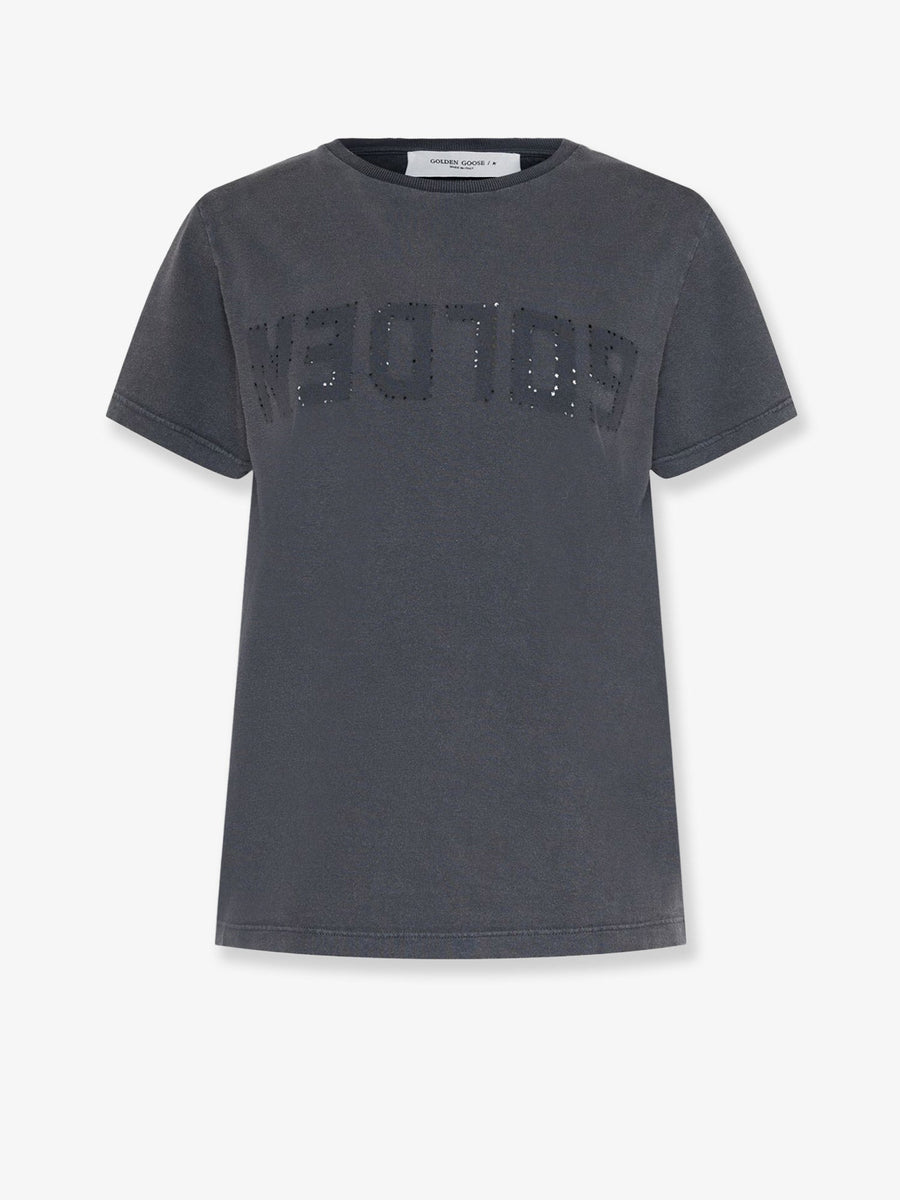 T-Shirt Distressed Grey Cotton T-shirts & Jerseys