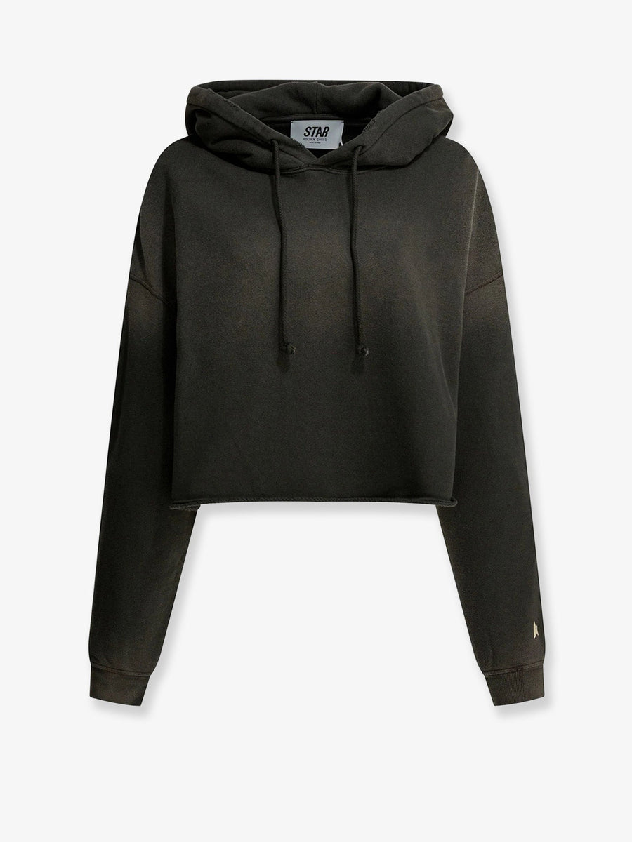 Melange Cotton Sweatshirt Grey Sweatshirts