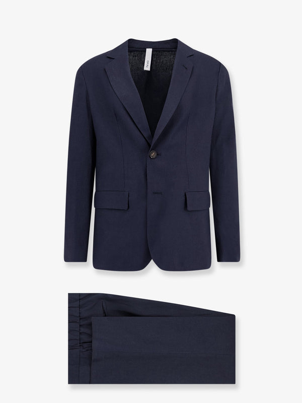 Suit Galatina Linen-Viscose Blue Suits