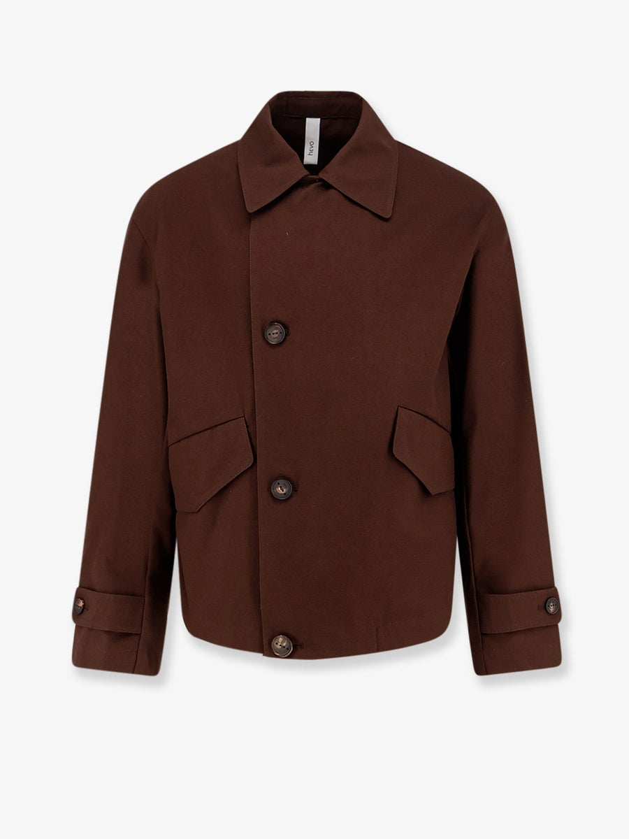 Isola Di San Pietro Cotton Jacket Brown