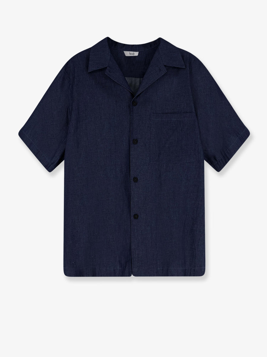 Shirt Novolic Blue Denim Cotton
