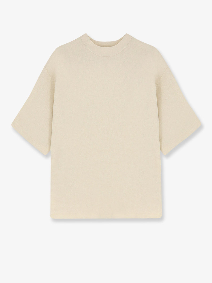 T-Shirt Ripalta Linen-Blend Beige T-shirts