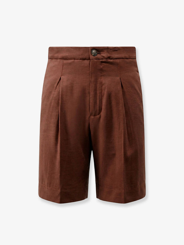Bermuda Shorts Torre Lapillo Brown Modal