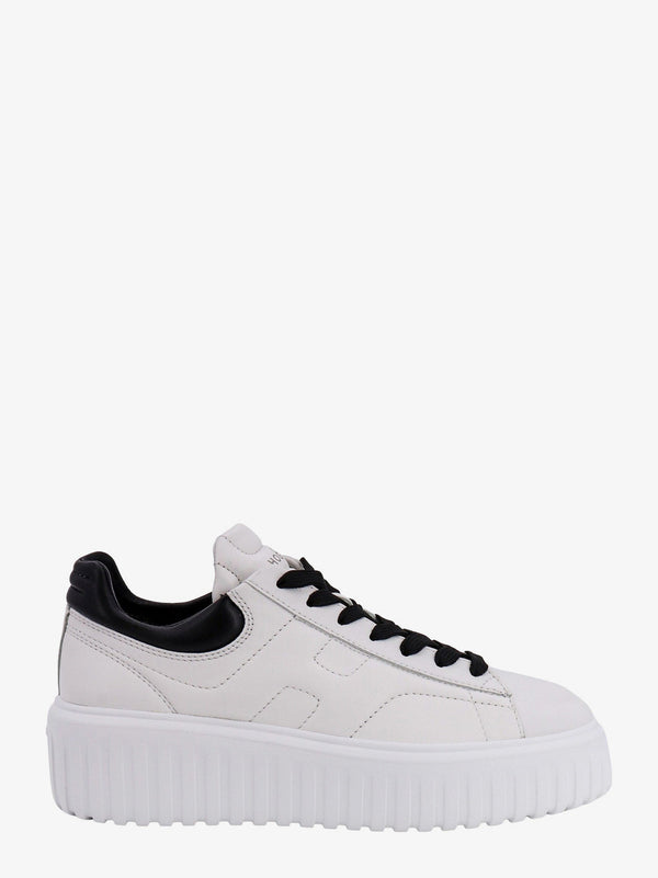 Sneakers H-Stripes White Leather Trainers
