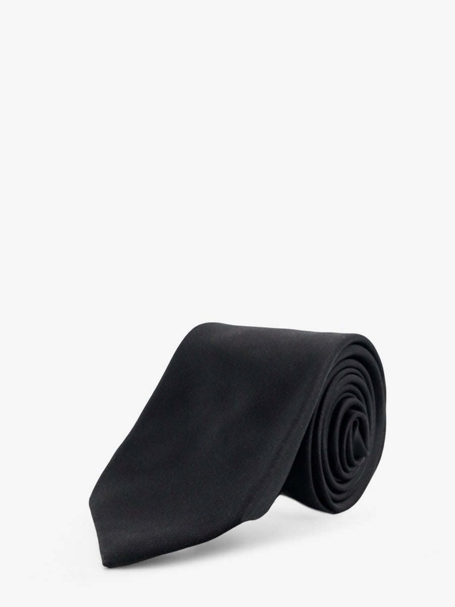 Silk Tie Black Ties & Bow