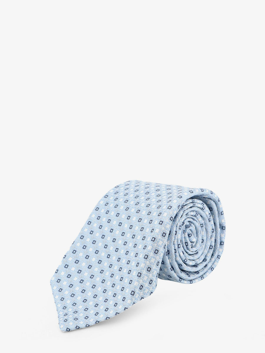 Tie Silk Blue Ties & Bow