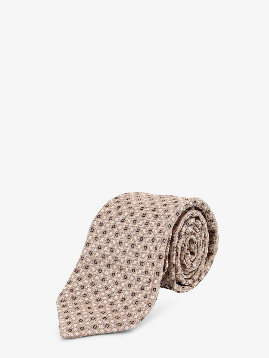 Silk Tie Brown Ties & Bow