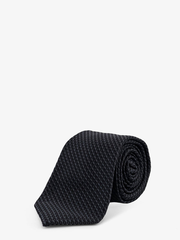 Silk Tie Black Ties & Bow