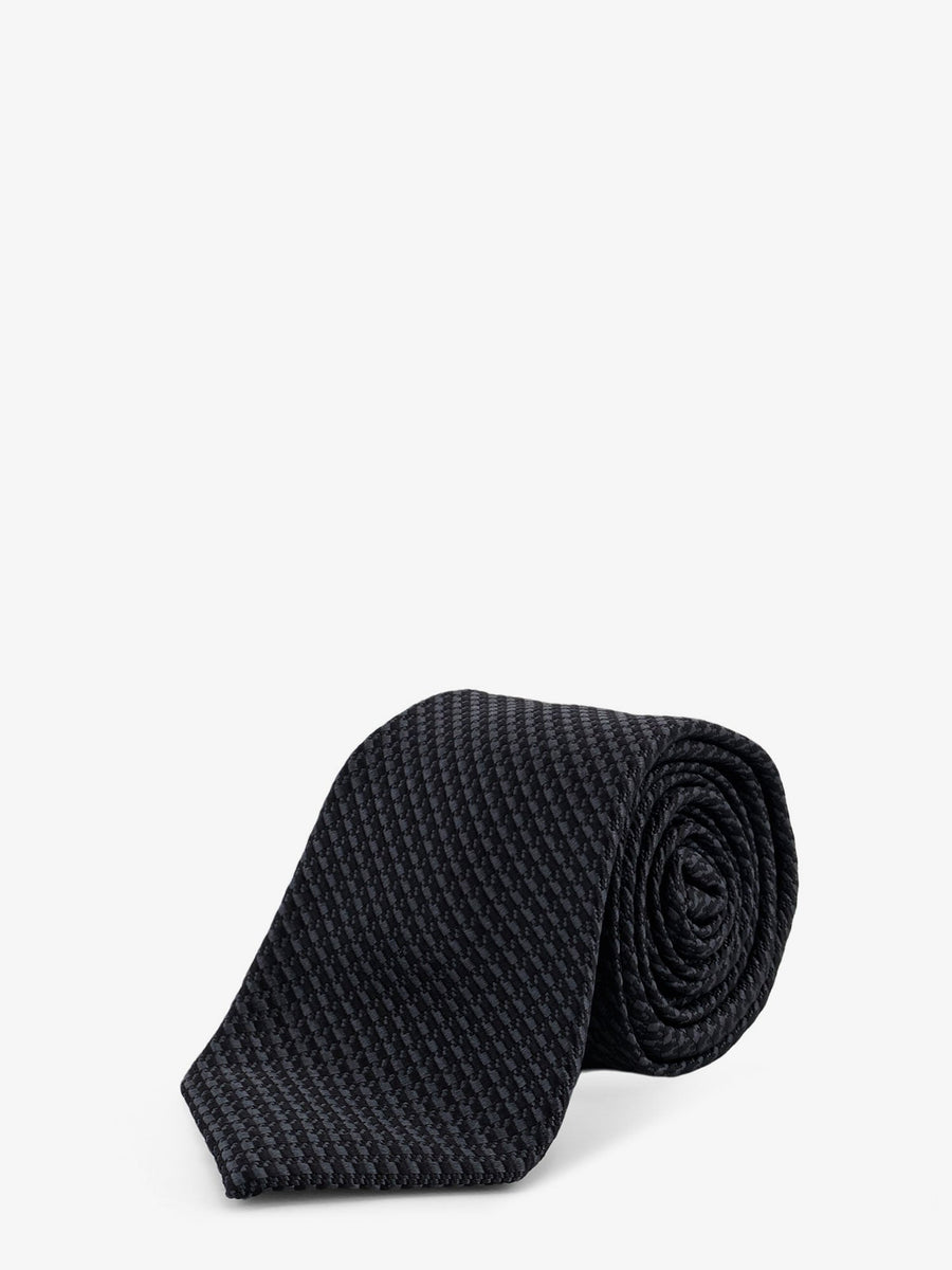 Silk Tie Black Ties & Bow