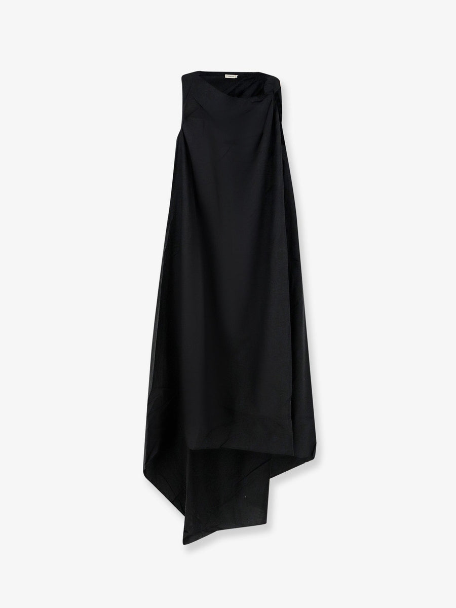 Dress Viscose And Lyocell Blend Black