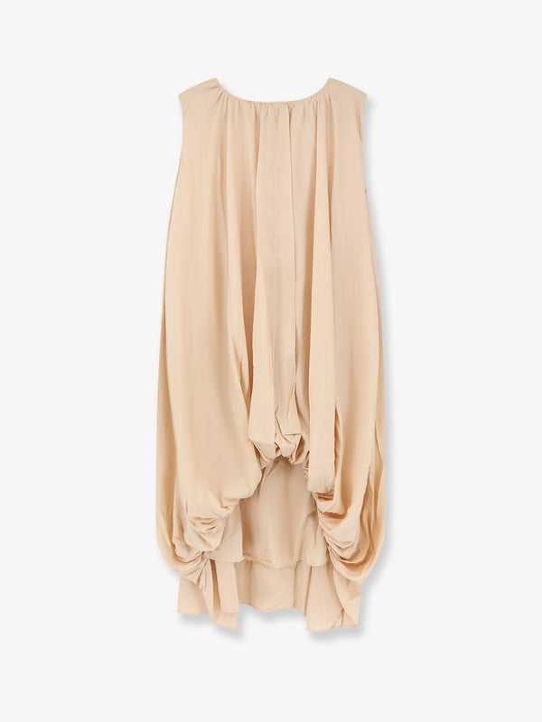 Dress Beige Modal-Silk