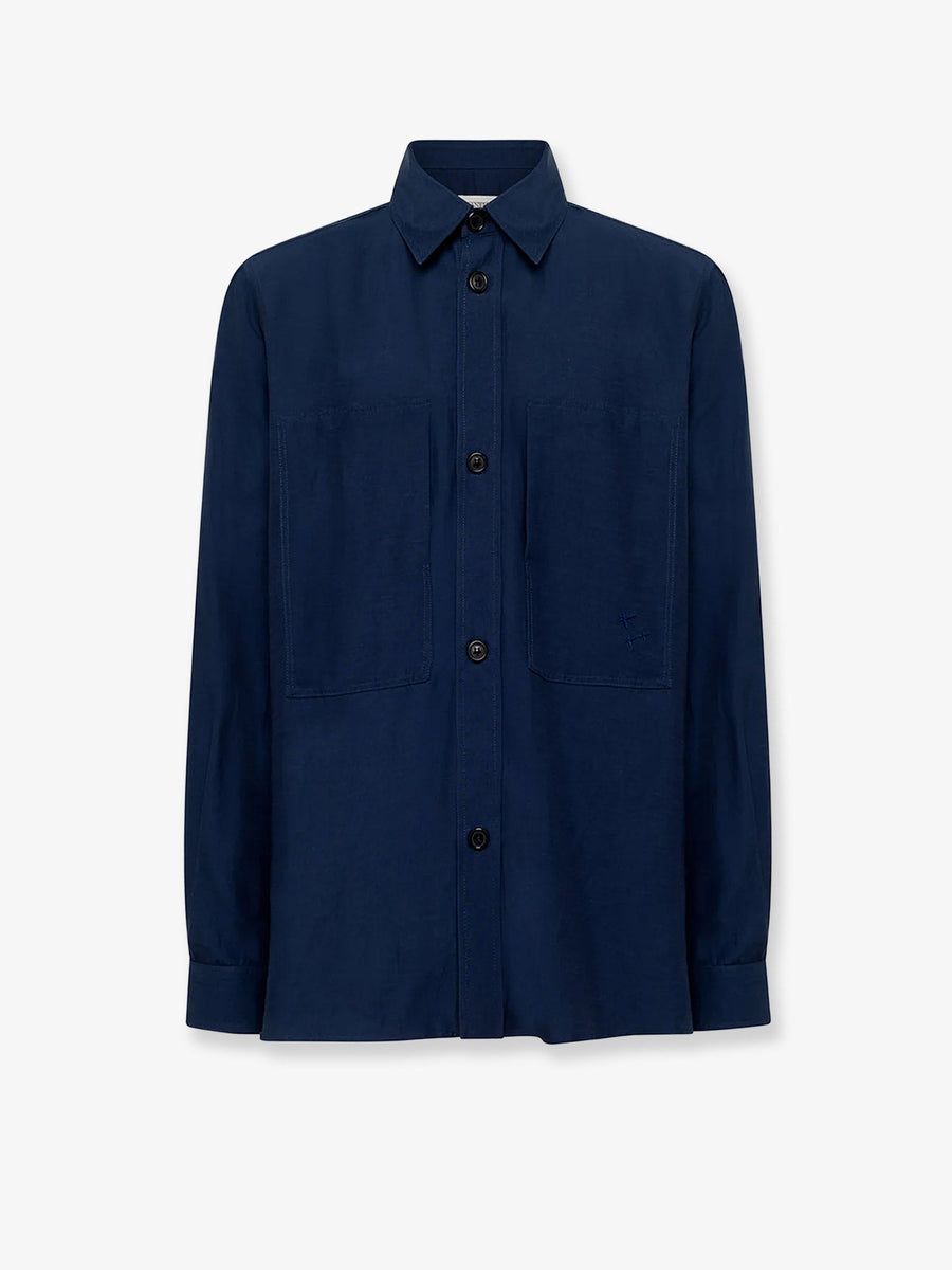 Shirt Blue Viscose
