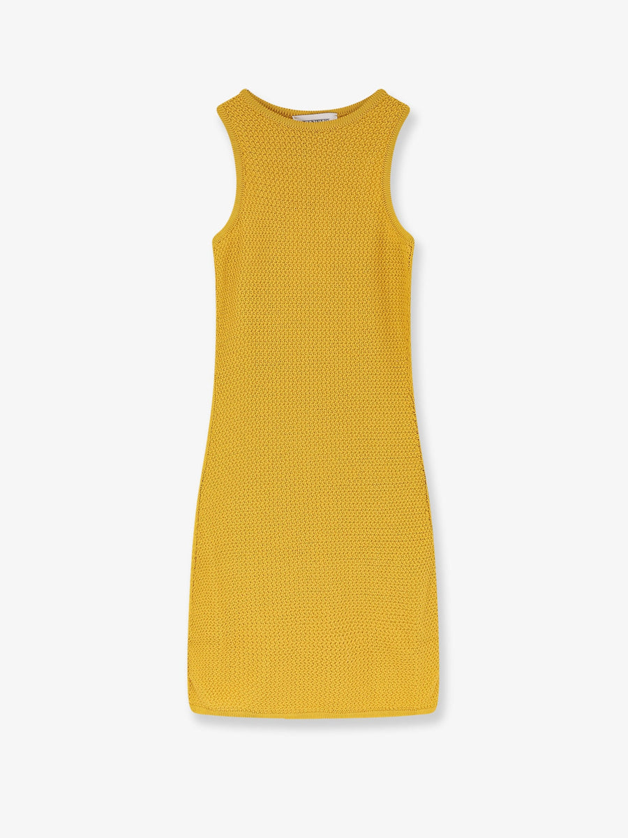 Cotton Dress Yellow