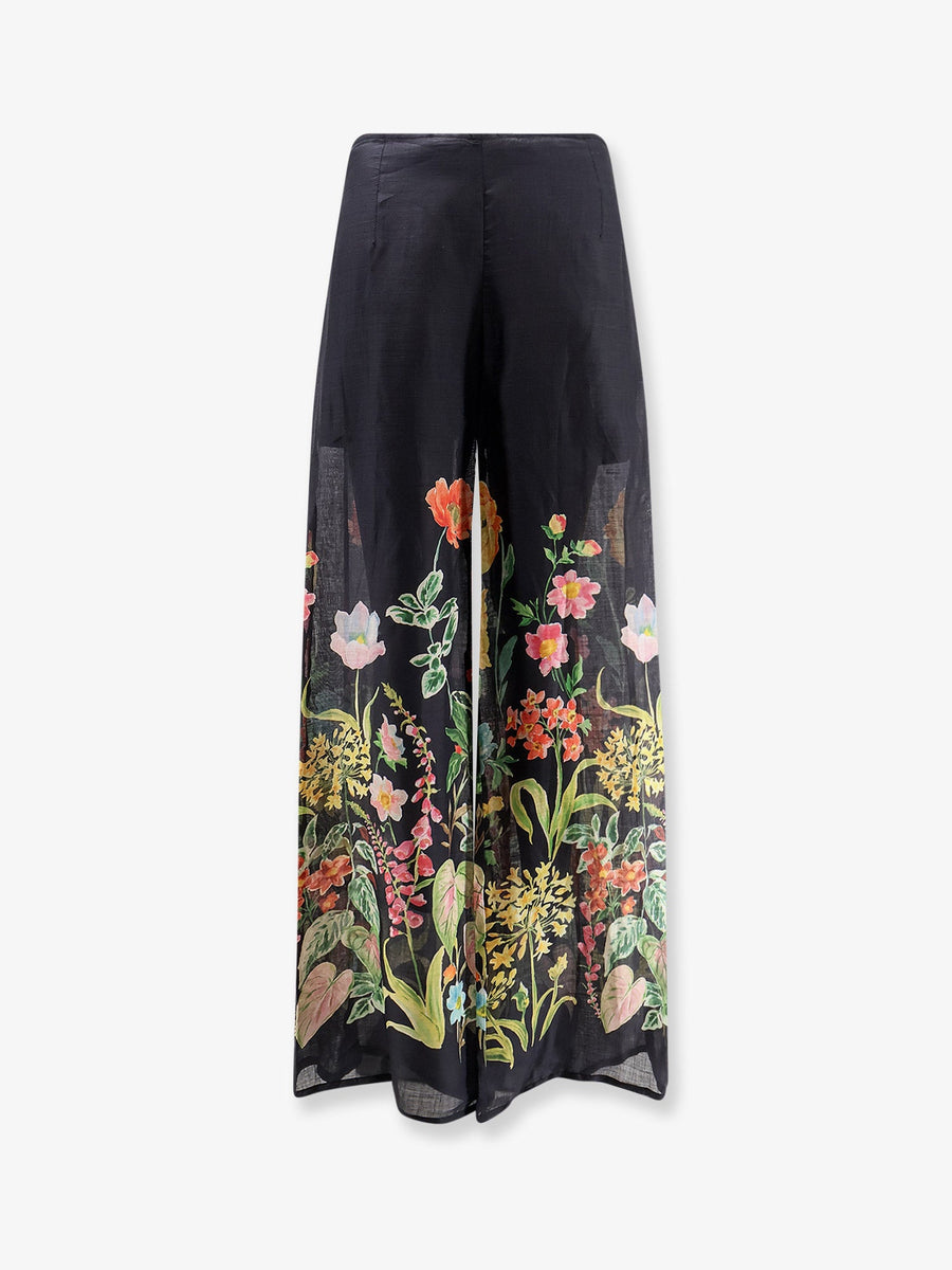 Trousers Frangipane Ramie Black