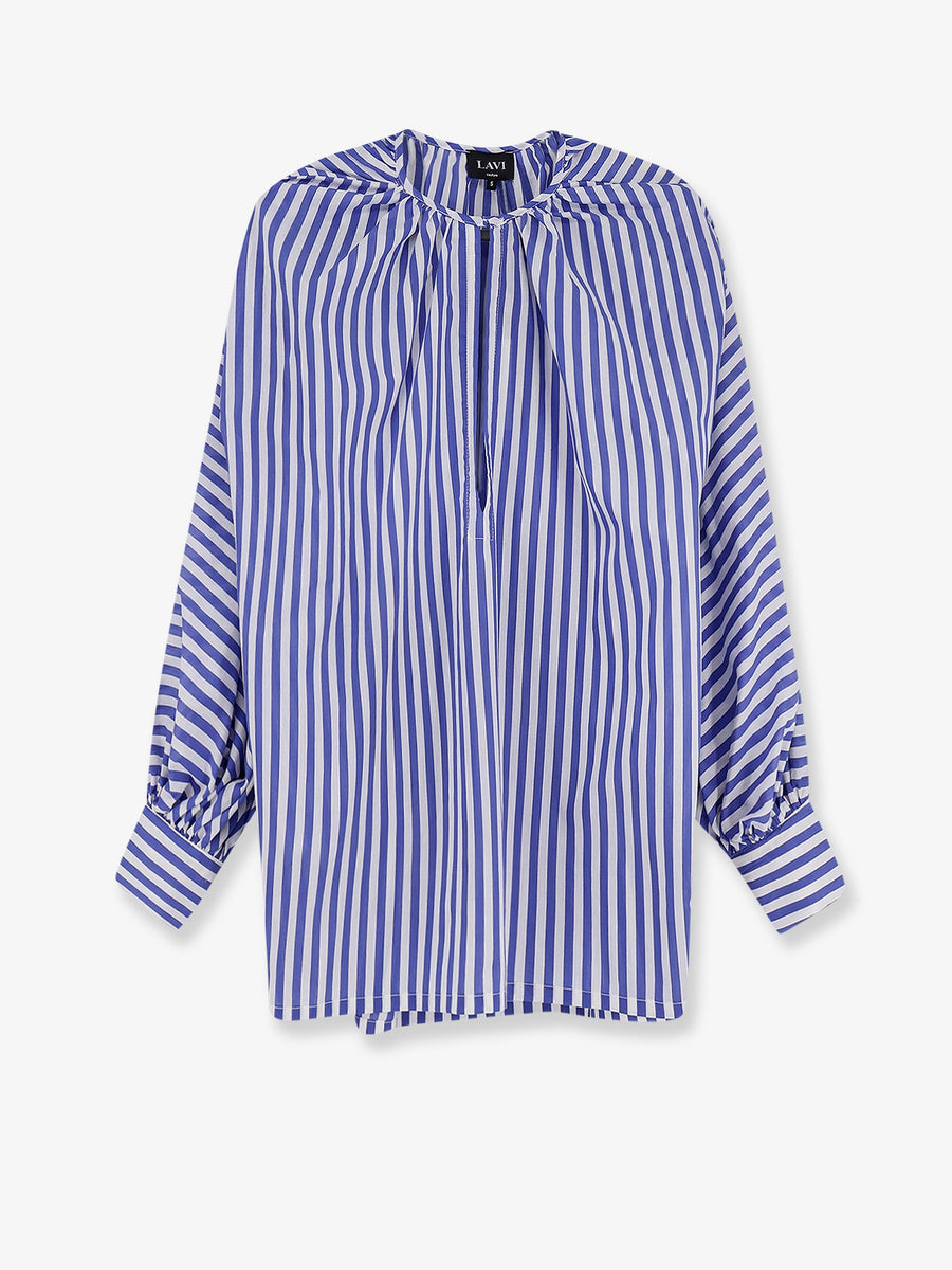 Shirt Nenné Blue Cotton Blend