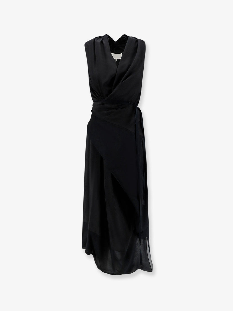 Silk Dress Black