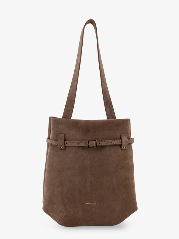 Shoulder Bag Mini Tote Du Jour Suede Grey